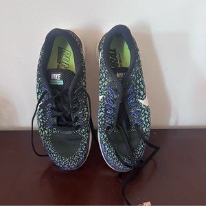 Green & Blue Nike Sneakers - Size 8